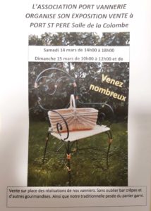 Port vannerie-affiche