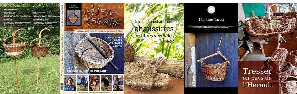 Le Lien Créatif n°45, septembre 2023 Tresser au pays de l’Hérault, chaussures en fibres végétales (2)