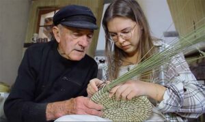 Laëtitia & son grand-père Georges