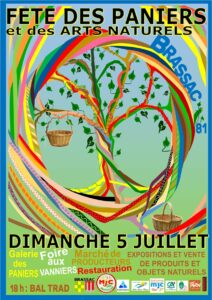 Fête paniers vannerie Brassac juill 2026