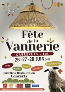 Fête de vannerie à Cabrerets Lot