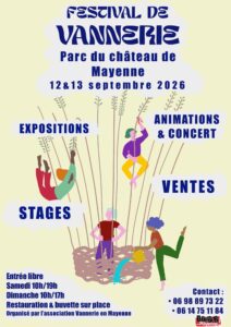 Mayenne festival de vannerie