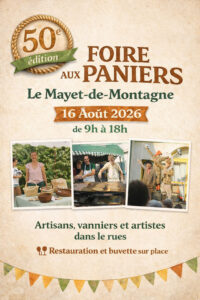 Mayet de montagne Foire aux paniers