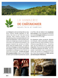 La vannerie de Chataignier - 4e couverture LQ